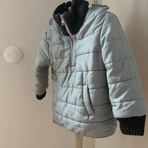 Buckle Me Baby Toastier Toddler Gray Puffer Jacket
